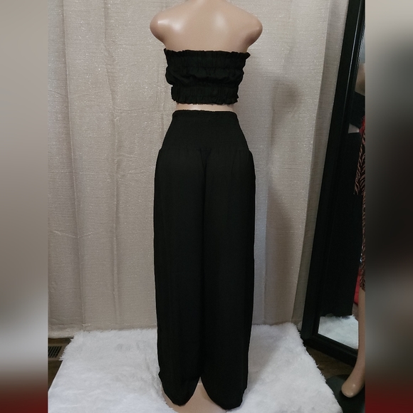 2 pieces set pants outfit new size S. Chiffon fabric. - Picture 8 of 11